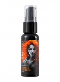 Гель с эффектом вибрации Volcano Of Passion со вкусом вишни - 25 мл. - Erotist Lubricants - купить с доставкой в Нижнем Тагиле