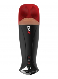 Мастурбатор-вагина в колбе с вибрацией Fuck-O-Matic Pro XL - Pipedream - в Нижнем Тагиле купить с доставкой