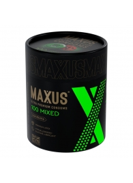 Презервативы MAXUS Mixed - 100 шт. - Maxus - купить с доставкой в Нижнем Тагиле