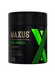 Презервативы MAXUS Mixed - 100 шт. - Maxus - купить с доставкой в Нижнем Тагиле