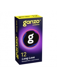Презервативы с анестетиком для продления удовольствия Ganzo Long Love - 12 шт. - Ganzo - купить с доставкой в Нижнем Тагиле