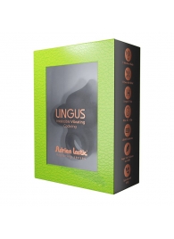 Черное эрекционное кольцо Lingus с вибрацией - Adrien Lastic - в Нижнем Тагиле купить с доставкой