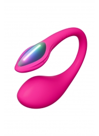 Розовое виброяйцо Lush Mini - Lovense