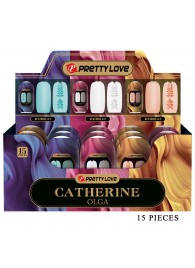 Набор из 15 мастурбаторов Catherine Olga - Baile - в Нижнем Тагиле купить с доставкой