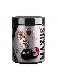 Черные утолщенные презервативы MAXUS Extra Strong с железным кейсом - 15 шт. - Maxus - купить с доставкой в Нижнем Тагиле
