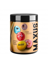 Точечные презервативы MAXUS 2000 Amazing Dots с железным кейсом - 12 шт. - Maxus - купить с доставкой в Нижнем Тагиле