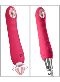 Малиновая насадка на душ с вибрацией Showers to orgasm - 20,1 см. - Orion - купить с доставкой в Нижнем Тагиле