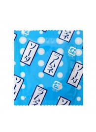 Презерватив Sagami Studded Lemonade с ароматом лимонада - 1 шт. - Sagami - купить с доставкой в Нижнем Тагиле