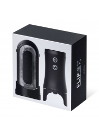 Набор Tenga Flip Zero Electronic Vibrotation: мастурбатор с вибрацией и устройство вращения - Tenga - в Нижнем Тагиле купить с доставкой