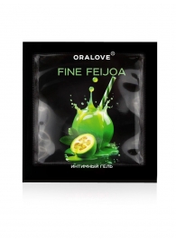 Саше съедобной оральной смазки OraLove с ароматом фейхоа - 3 гр. - Биоритм - купить с доставкой в Нижнем Тагиле