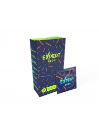 Светящиеся в темноте презервативы Expert Neon - 15 шт. - Expert - купить с доставкой в Нижнем Тагиле