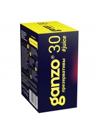Ароматизированные презервативы Ganzo Juice - 30 шт. - Ganzo - купить с доставкой в Нижнем Тагиле