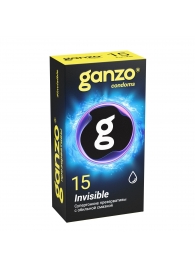 Супертонкие презервативы Ganzo Invisible - 15 шт. - Ganzo - купить с доставкой в Нижнем Тагиле
