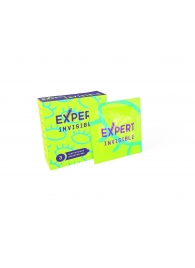 Ультратонкие презервативы Expert Invisible - 3 шт. - Expert - купить с доставкой в Нижнем Тагиле
