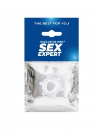 Стимулирующая насадка на пенис с несколькими видами рельефа - Sex Expert - в Нижнем Тагиле купить с доставкой