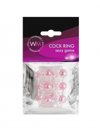 Прозрачная сквозная насадка на пенис с цветными шариками - Erowoman-Eroman - в Нижнем Тагиле купить с доставкой