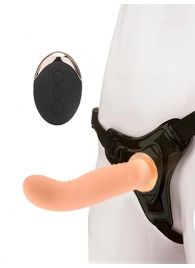 Женский вибрострапон со съемной насадкой и пультом ДУ - Erokay - купить с доставкой в Нижнем Тагиле