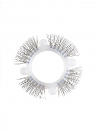 Эластичное кольцо с «ресничками» и 4 шариками - Sextaz - в Нижнем Тагиле купить с доставкой