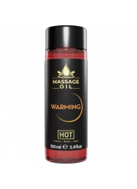 Массажное масло с согревающим эффектом Massage Oil Warming - 100 мл. - HOT - купить с доставкой в Нижнем Тагиле