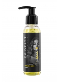 Разогревающее массажное масло Erotist Caramel Club с ароматом ананаса - 100 мл. - Erotist Lubricants - купить с доставкой в Нижнем Тагиле