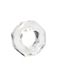Прозрачное эрекционное кольцо в форме гайки - Sex Expert - в Нижнем Тагиле купить с доставкой