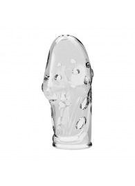 Прозрачная насадка на пенис Booker - 8 см. - Baile - в Нижнем Тагиле купить с доставкой