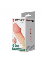 Телесная насадка на пенис Huel - 9 см. - Baile - в Нижнем Тагиле купить с доставкой