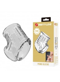 Прозрачная насадка на пенис и мошонку - Baile - в Нижнем Тагиле купить с доставкой