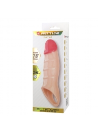 Телесная удлиняющая насадка на пенис Darnel - Baile - в Нижнем Тагиле купить с доставкой