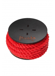 Красная веревка для шибари на катушке - 5 м. - Pecado - купить с доставкой в Нижнем Тагиле