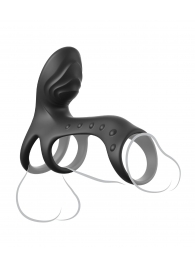 Черная насадка на пенис Ultimate Couples Cage Pro - Pipedream - в Нижнем Тагиле купить с доставкой