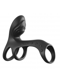 Черная насадка на пенис Ultimate Couples Cage Pro - Pipedream - в Нижнем Тагиле купить с доставкой