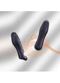 Сливовая силиконовая насадка на пенис с подхватом Manwan Ryzer - Manwan - в Нижнем Тагиле купить с доставкой