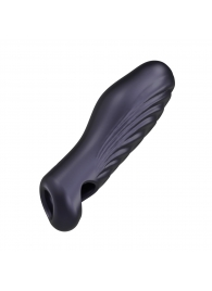 Сливовая силиконовая насадка на пенис с подхватом Manwan Ryzer - Manwan - в Нижнем Тагиле купить с доставкой