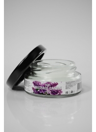 Массажная свеча «Сирень» - 50 мл. - SGAN - купить с доставкой в Нижнем Тагиле