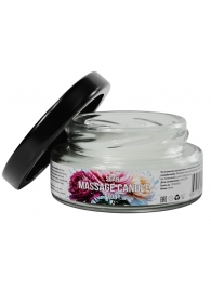 Массажная свеча «Цветущий пион» - 50 мл. - SGAN - купить с доставкой в Нижнем Тагиле