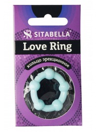 Цветное эрекционное кольцо Love Ring с бусинами - Sitabella - в Нижнем Тагиле купить с доставкой