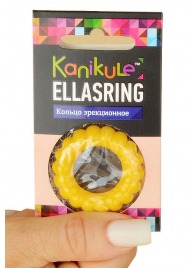 Цветное рельефное эрекционное кольцо Ellasring - Sitabella - в Нижнем Тагиле купить с доставкой