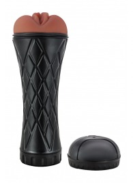 Коричневый мастурбатор-вагина Marly - Dream Toys - в Нижнем Тагиле купить с доставкой