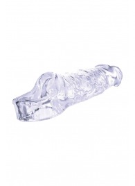 Прозрачная насадка-удлинитель Length Enhancer с подхватом - 16 см. - NMC - в Нижнем Тагиле купить с доставкой