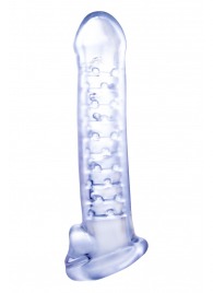 Прозрачная насадка-удлинитель Stretchy Touch - 18 см. - NMC - в Нижнем Тагиле купить с доставкой