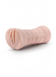 Телесный мастурбатор-вагина Ayumi с вибрацией - Blush Novelties - в Нижнем Тагиле купить с доставкой