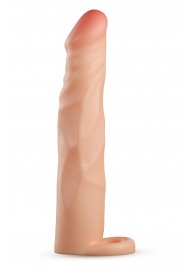 Телесная насадка-удлинитель Fortitude с подхватом - 17,7 см. - Blush Novelties - в Нижнем Тагиле купить с доставкой
