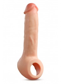 Телесная насадка-удлинитель Thrive 8.75 Inch Realistic Penis Extender Sleeve - 22,2 см. - Blush Novelties - в Нижнем Тагиле купить с доставкой