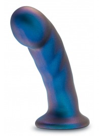 Синяя насадка-фаллоимитатор Rebellion 5.75 Inch Pegging Dildo - 14,6 см. - Blush Novelties - купить с доставкой в Нижнем Тагиле