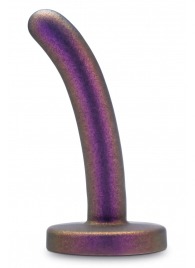 Фиолетовая насадка с гладкой поверхностью Surrender 4.75 Inch Beginner Pegging Dildo - 12 см. - Blush Novelties - купить с доставкой в Нижнем Тагиле