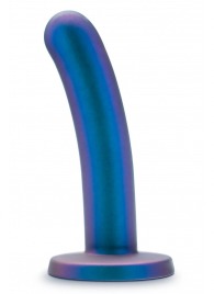 Синяя насадка с гладкой поверхностью Surrender 5.75 Inch Intermediate Pegging Dildo - 14,6 см. - Blush Novelties - купить с доставкой в Нижнем Тагиле