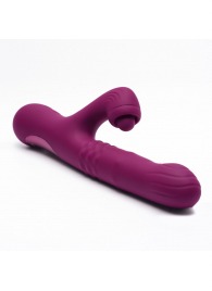 Фиолетовый вибратор-кролик Selove ComePlay - 23,9 см. - Selove