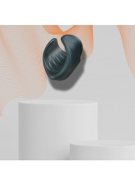 Серый сквозной мастурбатор с вибрацией Manwan Starter - Manwan - в Нижнем Тагиле купить с доставкой