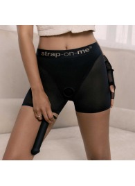 Трусики-шорты для фиксации насадок Strap-on-me Harness Lingerie Halo - size XL - Strap-on-me - купить с доставкой в Нижнем Тагиле